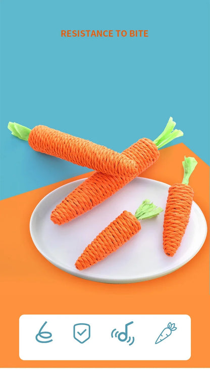 NoBrand Interactive Cat Chew Toy with Sound for Dental Care and Play