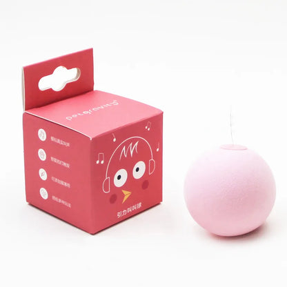 COOYOMO Interactive Cat Toy Ball with Catnip for Engaging Playtime for Kittens and Cats
