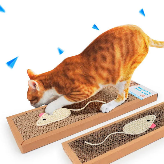High-Quality Cat Scratching Board with Durable Cardboard for Indoor Cats