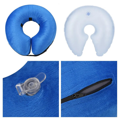 Inflatable Protective Dog Collar for Post Surgery Recovery for Small Medium Large Pets