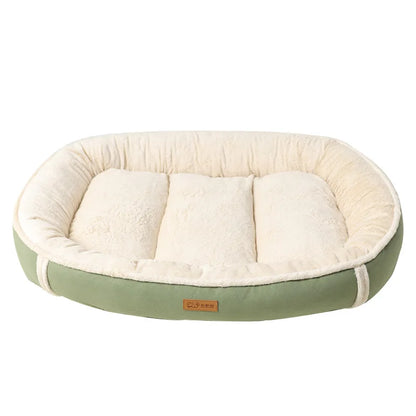 Premium Corduroy Dog and Cat Bed with Anti-Slip Design for Ultimate Comfort and Safety