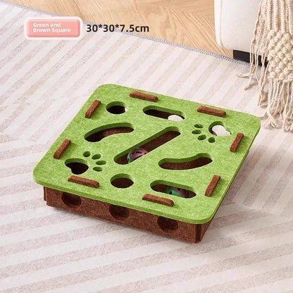 NoEnName_Null Cat Puzzle Toy with Interactive Design for Indoor Cats