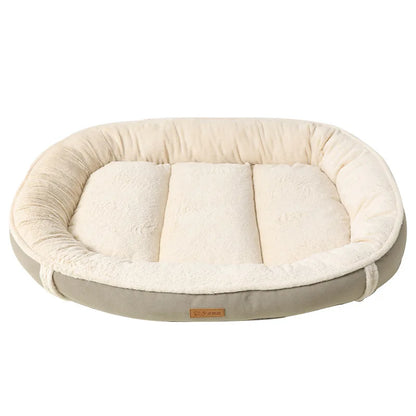 Premium Corduroy Dog and Cat Bed with Anti-Slip Design for Ultimate Comfort and Safety