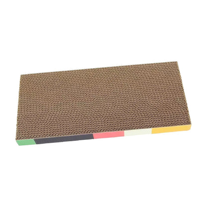 Durable Cardboard Cat Scratcher with Furniture Protection for Indoor Cats and Kittens
