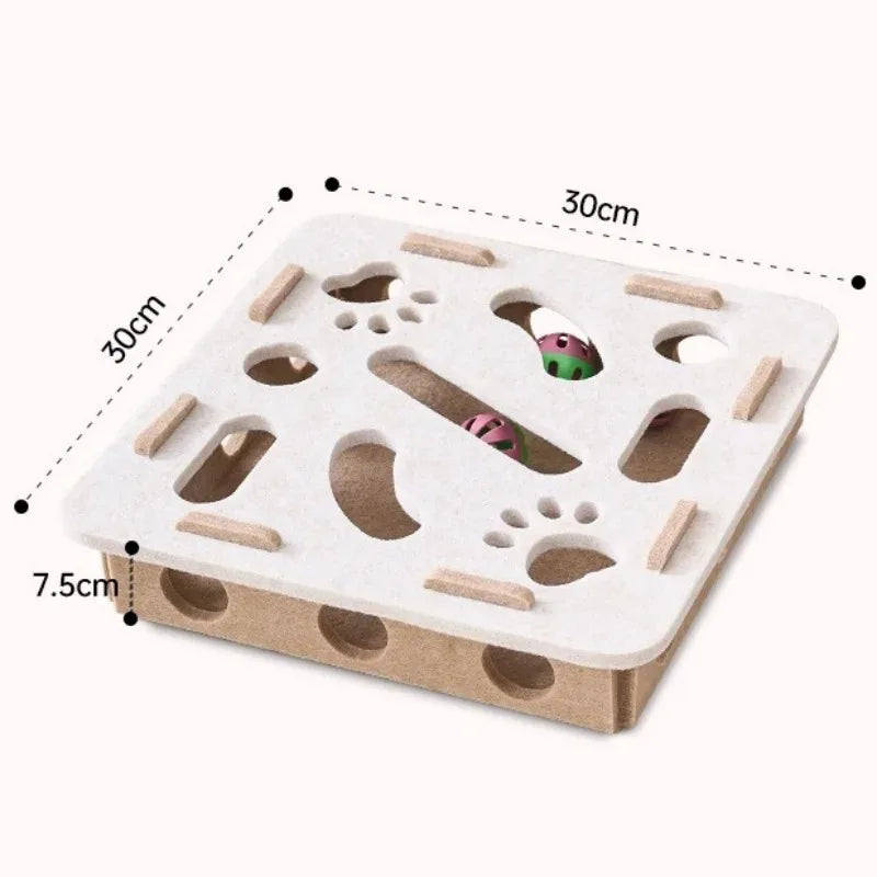 NoEnName_Null Cat Puzzle Toy with Interactive Design for Indoor Cats