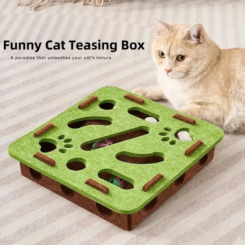 NoEnName_Null Cat Puzzle Toy with Interactive Design for Indoor Cats