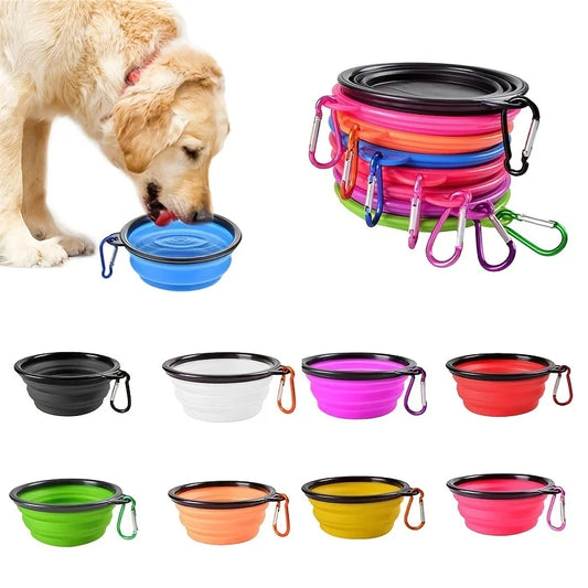 Collapsible Travel Bowl With Keyring