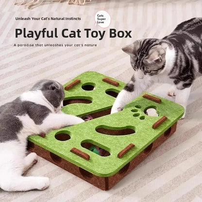 NoEnName_Null Cat Puzzle Toy with Interactive Design for Indoor Cats