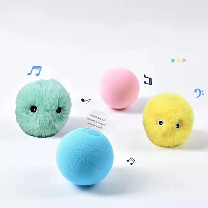 COOYOMO Interactive Cat Toy Ball with Catnip for Engaging Playtime for Kittens and Cats