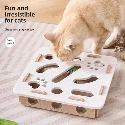 NoEnName_Null Cat Puzzle Toy with Interactive Design for Indoor Cats