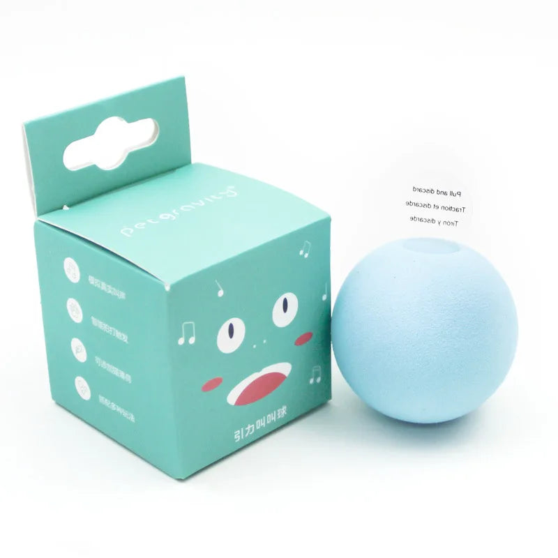 COOYOMO Interactive Cat Toy Ball with Catnip for Engaging Playtime for Kittens and Cats