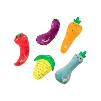 NoEnName_Null Plush Catnip Toys Set with Anti-boredom Features for Indoor Cats